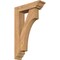 Ekena Millwork Westlake Traditional Smooth Bracket w/ Offset Brace, Western Red Cedar, 5 1/2"W x 20"D x 32"H BKT0604X20X32WTL01SWR - alternate 1